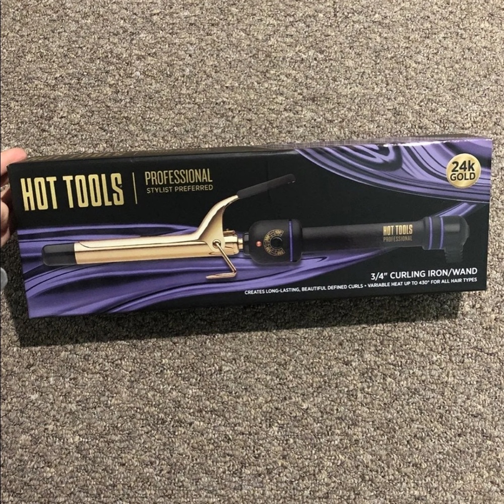 hot tools curling iron